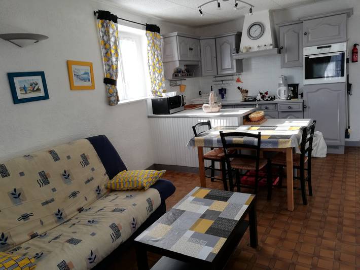 Maison de vacances pour 5 personnes, avec terrasse dans La Terrière
