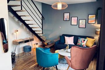 Location de vacances pour 6 personnes, avec jardin et terrasse à Sainte-Savine