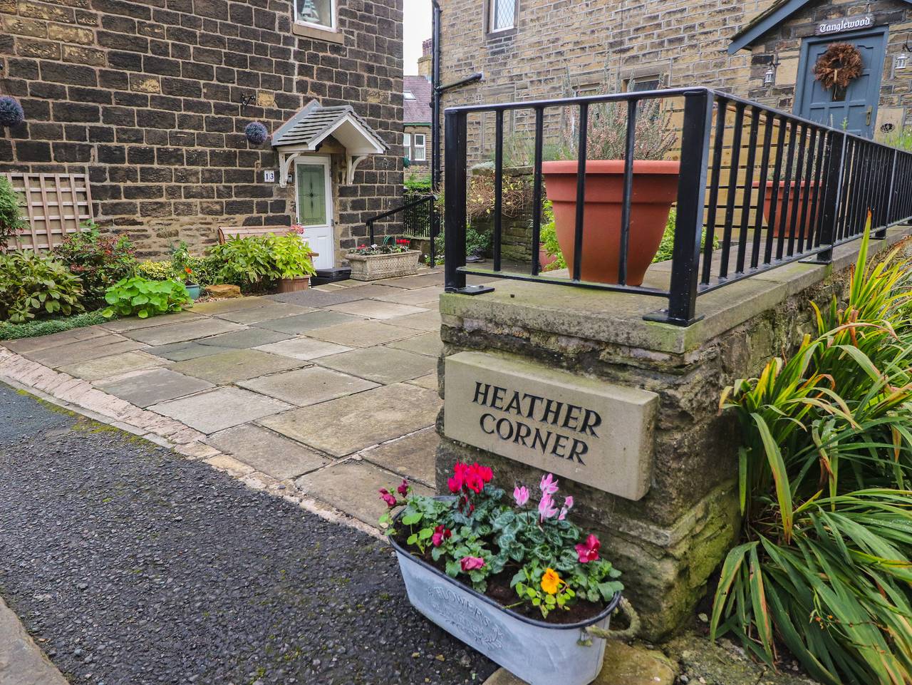 Heather Corner in Haworth, West Yorkshire
