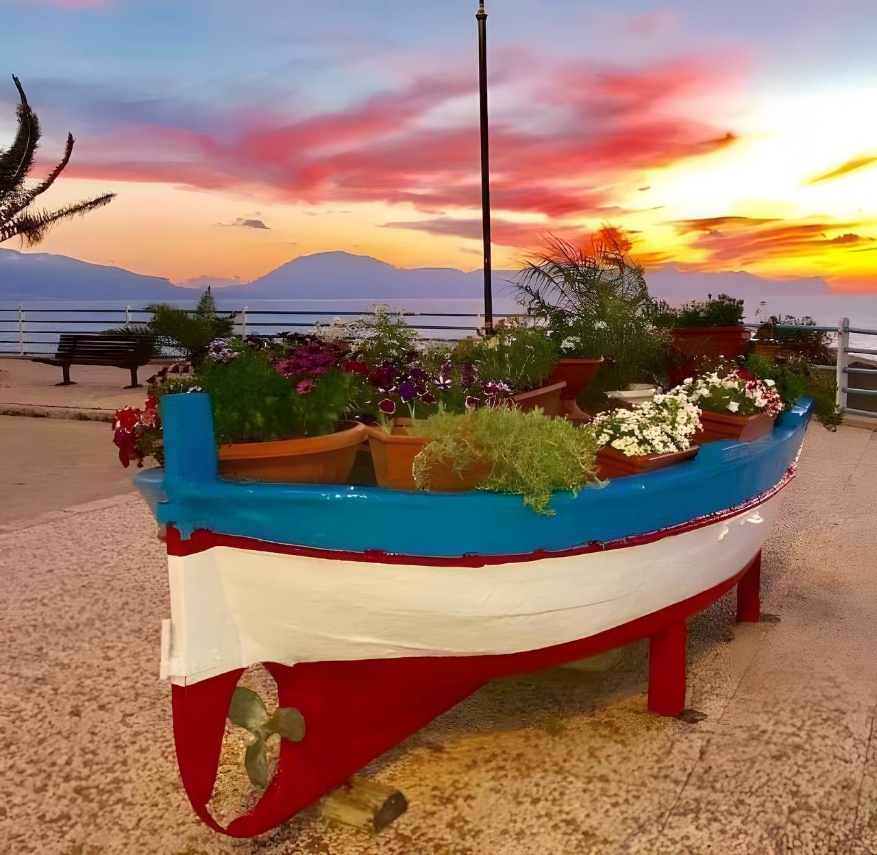 Geheel appartement, Appartement 'Casa Del Pescatore' met Balkon, Wi-Fi en Airconditioning in Trappeto, Provincie Palermo