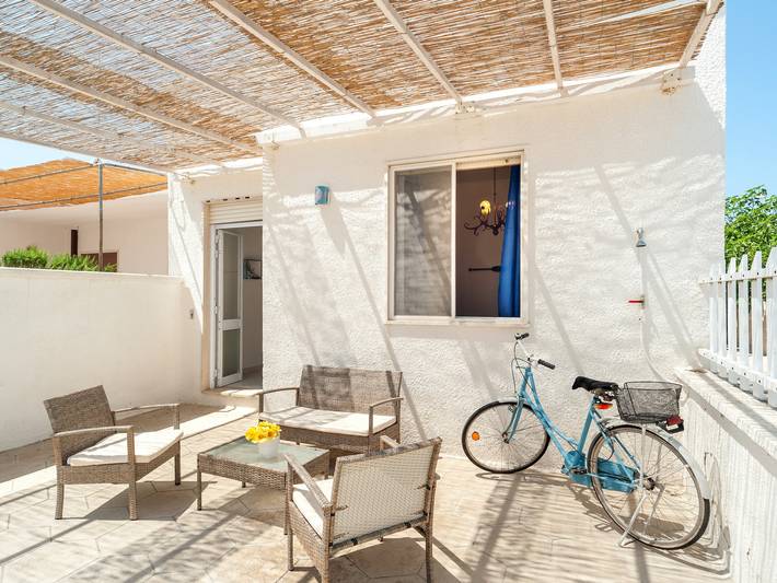 Villa pour 8 personnes, avec jardin, animaux acceptés dans les Pouilles