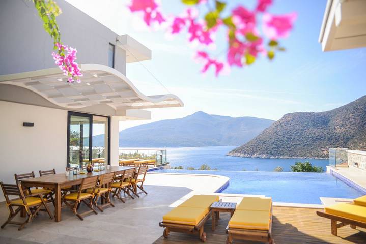 Villa pour 10 personnes, avec jardin et terrasse à Kalkan