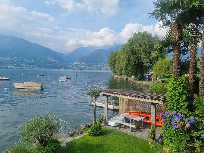 Ferienwohnung für 4 Personen, mit Seeblick und Balkon in Gambarogno - 2