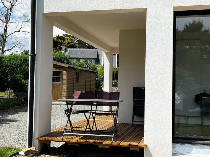 Gîte pour 2 personnes, avec terrasse ainsi que vue et jardin dans Port Manec’h - 2