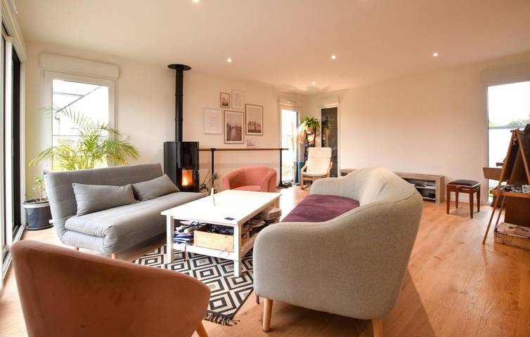 Acogedor apartamento con WiFi, aparcamiento y jardín en Ranville in Amfreville, Región de Caen