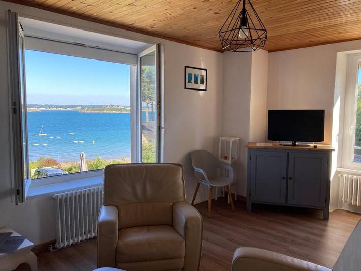 Appartement de vacances pour 4 personnes, avec Terrasse ainsi que Jardin et Vue