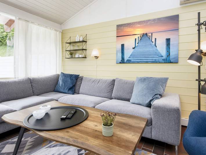 Ferienhaus für 5 Personen, mit Terrasse und Pool sowie Garten, kinderfreundlich in Løjt