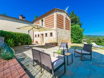 Ferienhaus für 4 Personen, mit Garten und Ausblick sowie Terrasse in San Gimignano