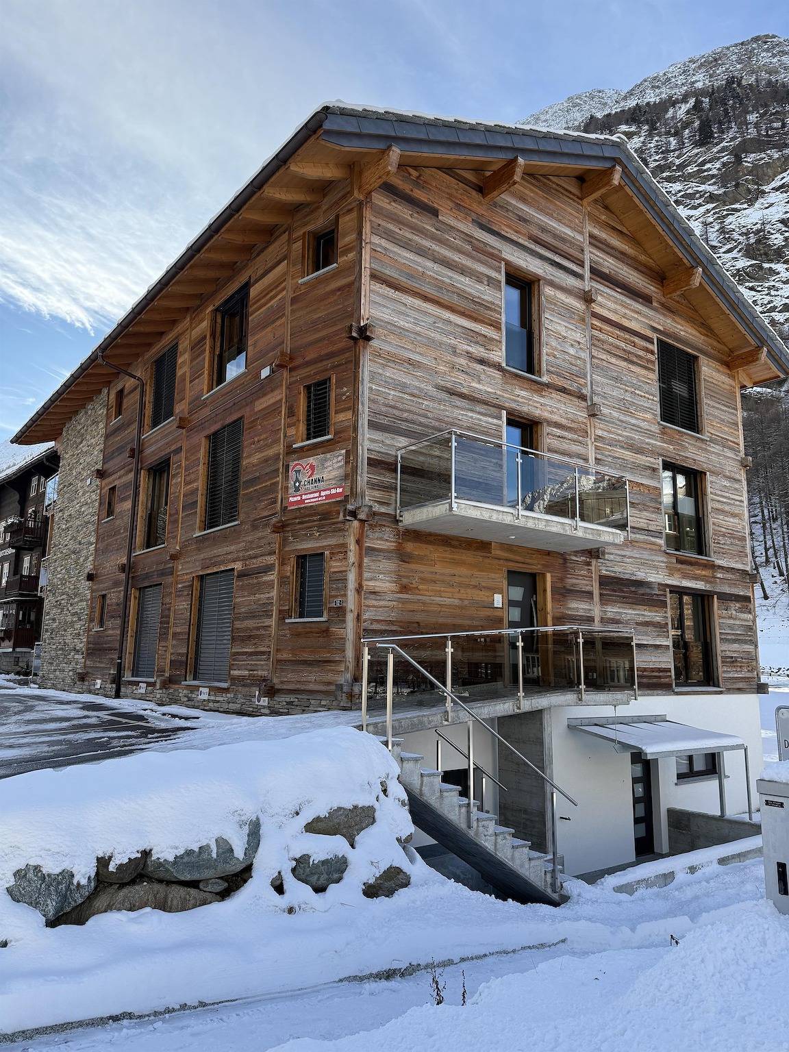 Appartement de vacances entier, Appartement à 4 lits Nr. 2 in Saas-Almagell, Alpes valaisannes