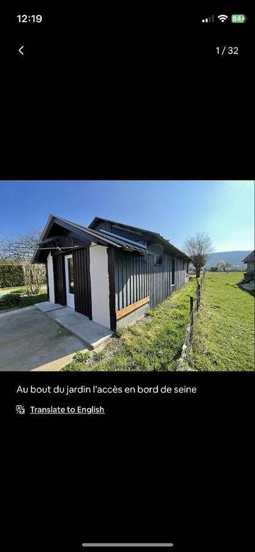 Gîte pour 4 personnes, avec jardin et vue à Le Mesnil-sous-Jumièges
