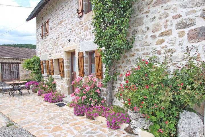 Gîte pour 9 personnes, avec jardin et terrasse, animaux acceptés à Peyrat-le-Château - 4