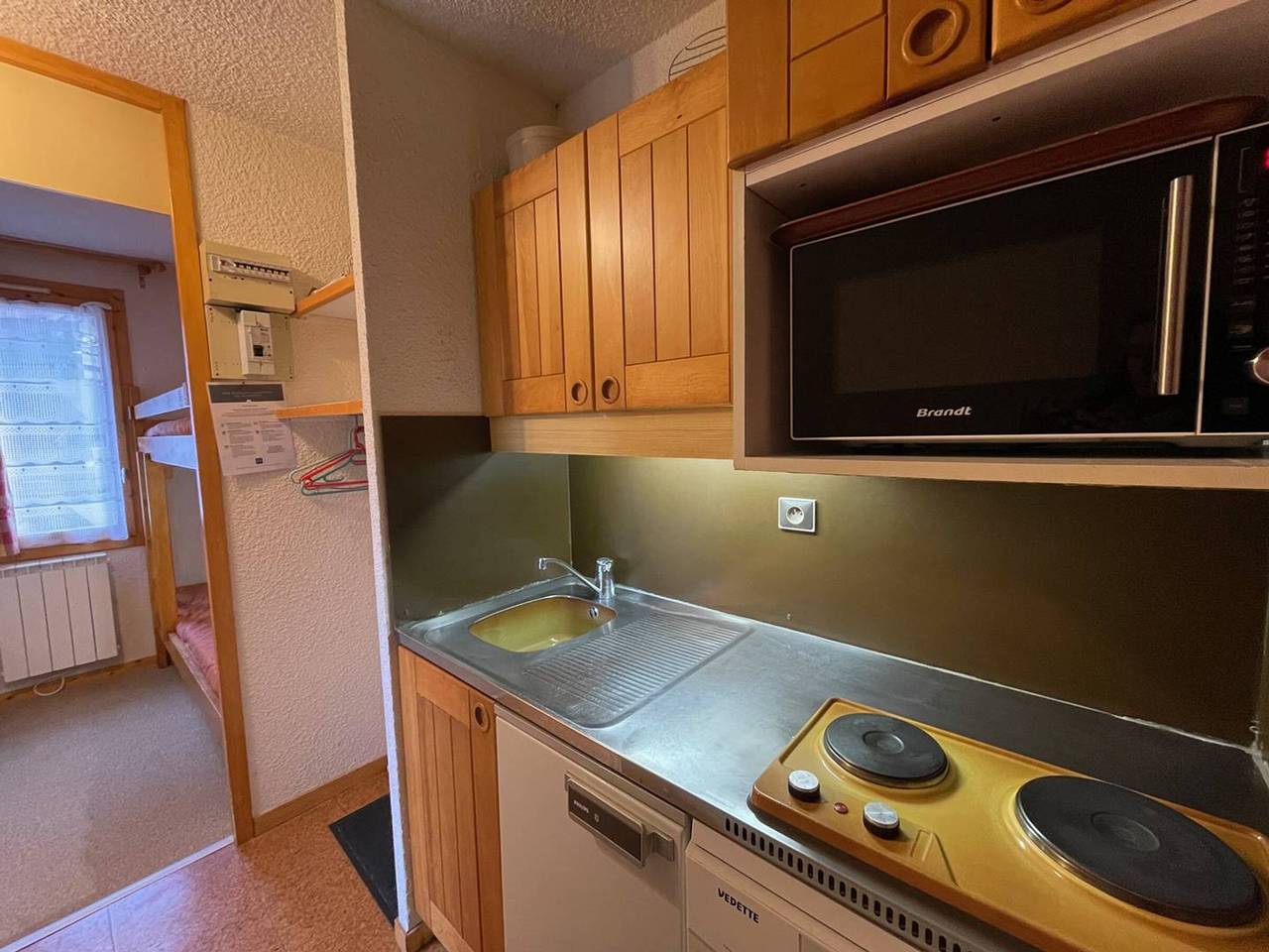 Appartement entier, Studio cabine au pied des pistes avec animaux acceptés à Valmorel in Valmorel, Les Avanchers-Valmorel