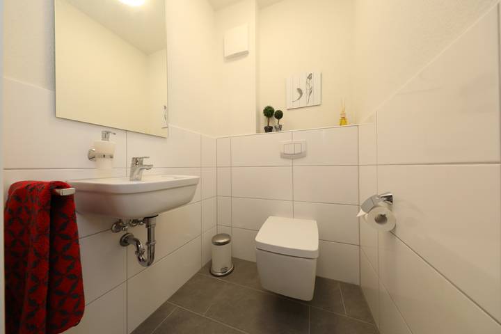 Ferienwohnung für 4 Personen, mit Sauna und Balkon in Sahlenburg