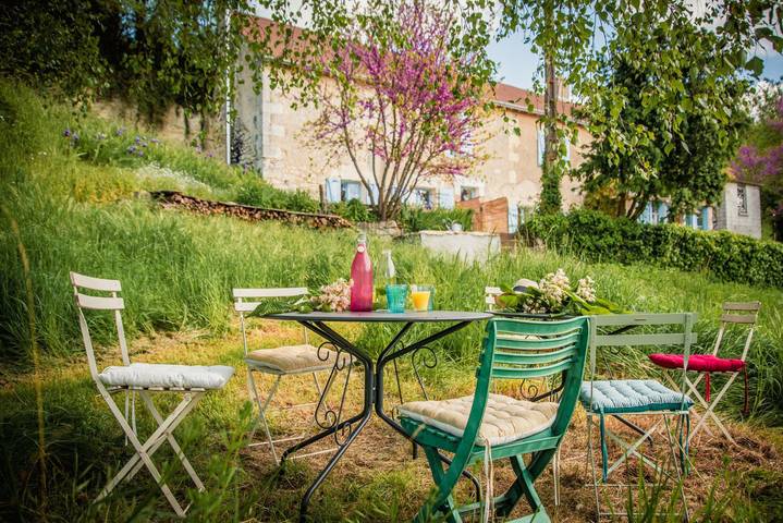 Gîte pour 6 personnes, avec jardin et balcon dans Le Tranger