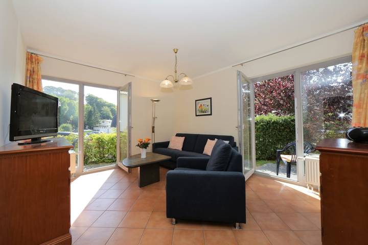 Apartament wakacyjny dla 5 osób, z sauna i taras w Heringsdorf