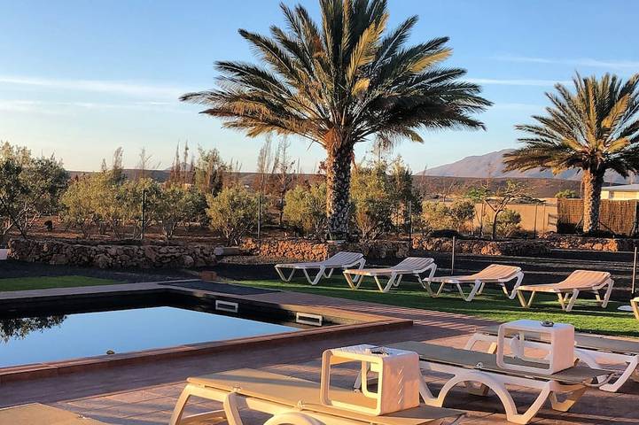 Chalet para 12 personas, con jardín y terraza en Tuineje