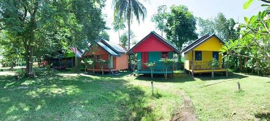 Maison d’hôte pour 3 personnes, avec jardin dans Ko Yao Yai