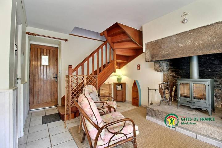 Gîte pour 5 personnes, avec Jardin à Questembert - 4