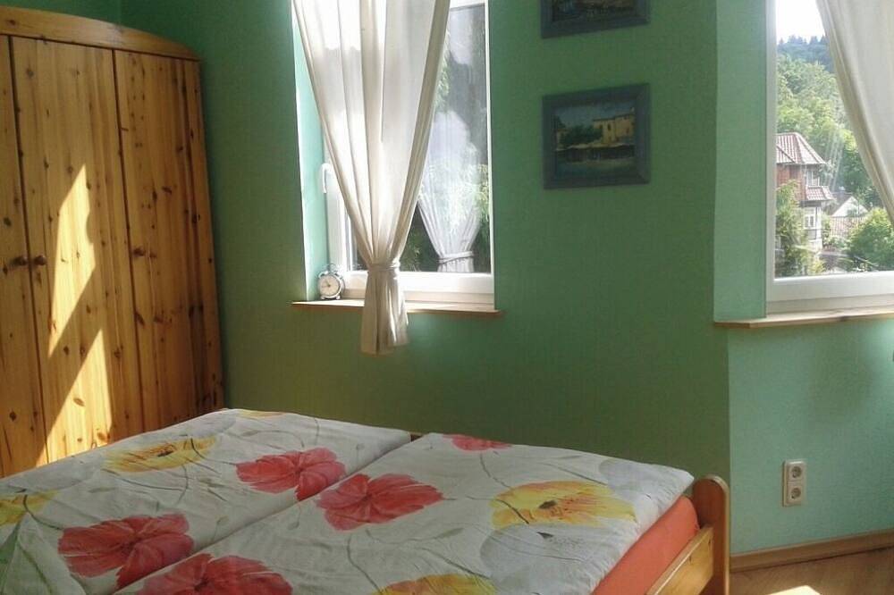 Ganze Wohnung, Fewo „Bodeblick“ – Familienglück mit Aussicht & Bauernhof-Charme in Treseburg, Thale