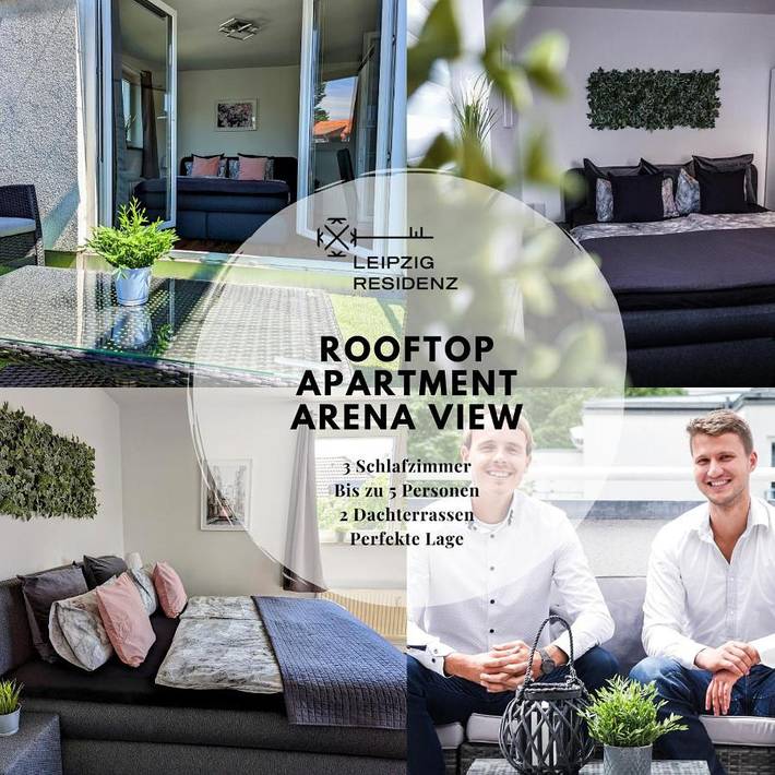 Ferienwohnung für 6 Personen, mit Ausblick und Pool sowie Terrasse in Zoo Leipzig