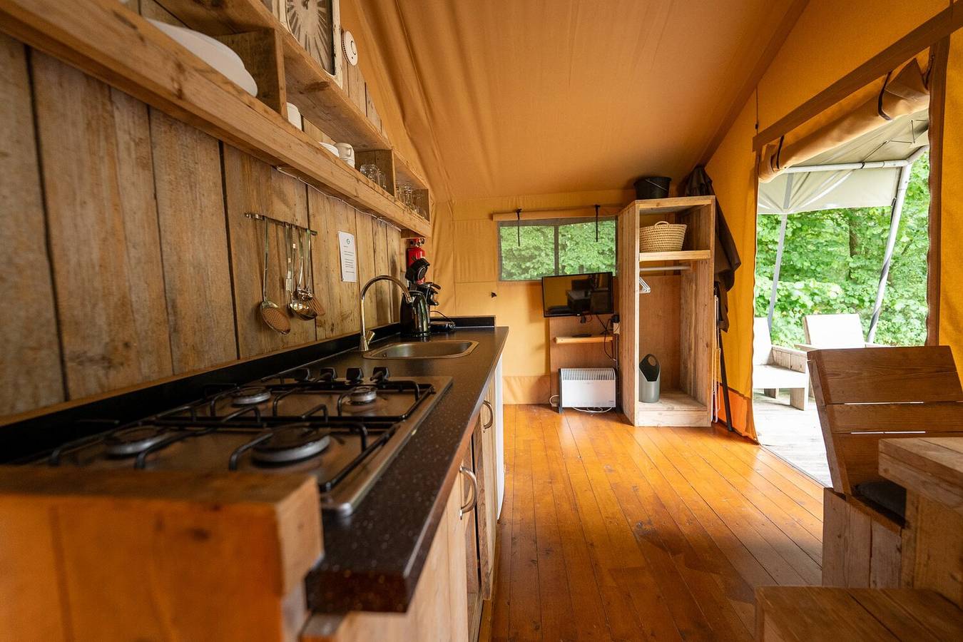 Lunsbergen — Safaritent 4 in Borger, Drenthe