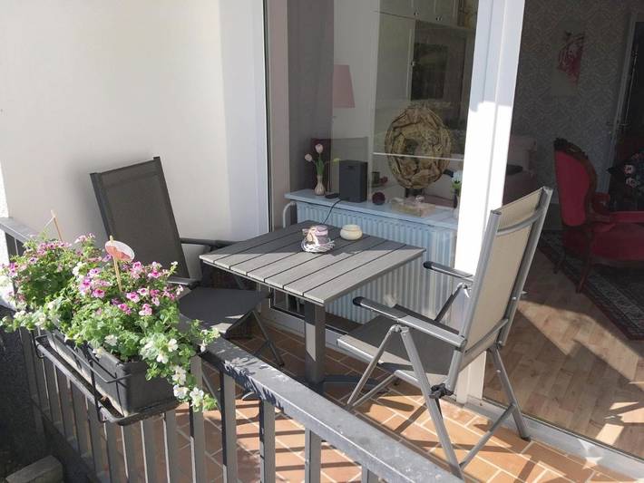 Ferienwohnung für 3 Personen, mit Balkon und Garten sowie Ausblick in Gummersbach