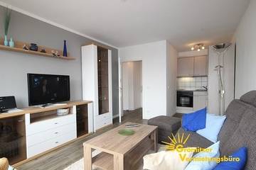 Ferienwohnung für 2 Personen, mit Ausblick und Balkon in Grömitz