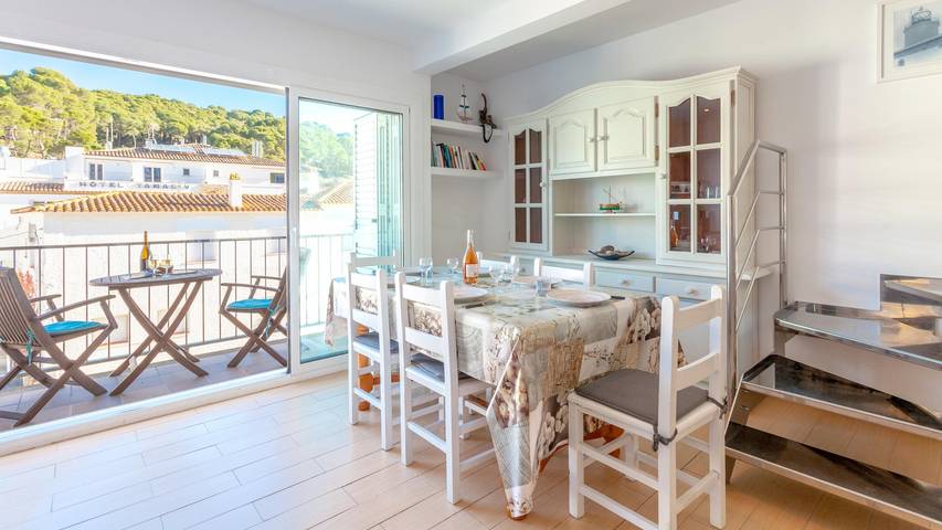 Ferienwohnung für 6 Personen, mit Balkon und Meerblick in Tamariu - 3