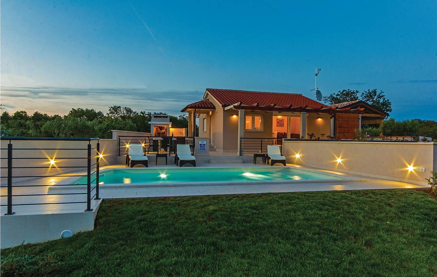 Ferienhaus für 4 Personen mit Terrasse in Pula-Medulin, Pomer