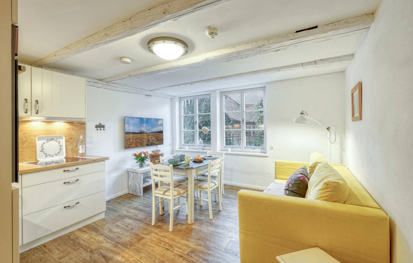 Ganze Ferienwohnung, Gemütliche Sauna-Wohnung in der Nähe von Quedlinburgs Zentrum in Quedlinburg, Harzvorland