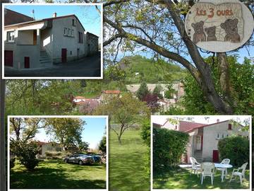 Gîte pour 4 personnes, avec jardin et balcon à Orbeil (Puy-de-Dôme)