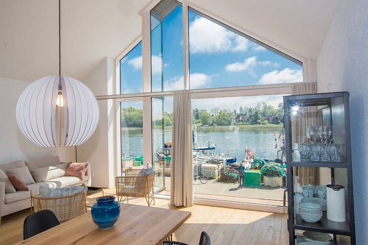 Ferienhaus mit Meerblick für 4 Personen, mit Terrasse in Schlei