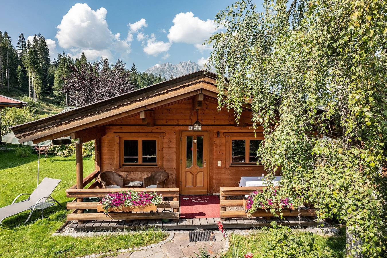 Chalet / Apartment Deluxe im Gartenhotel Rosenhof bei Kitzbühel in Oberndorf in Tirol, Kaisergebirge