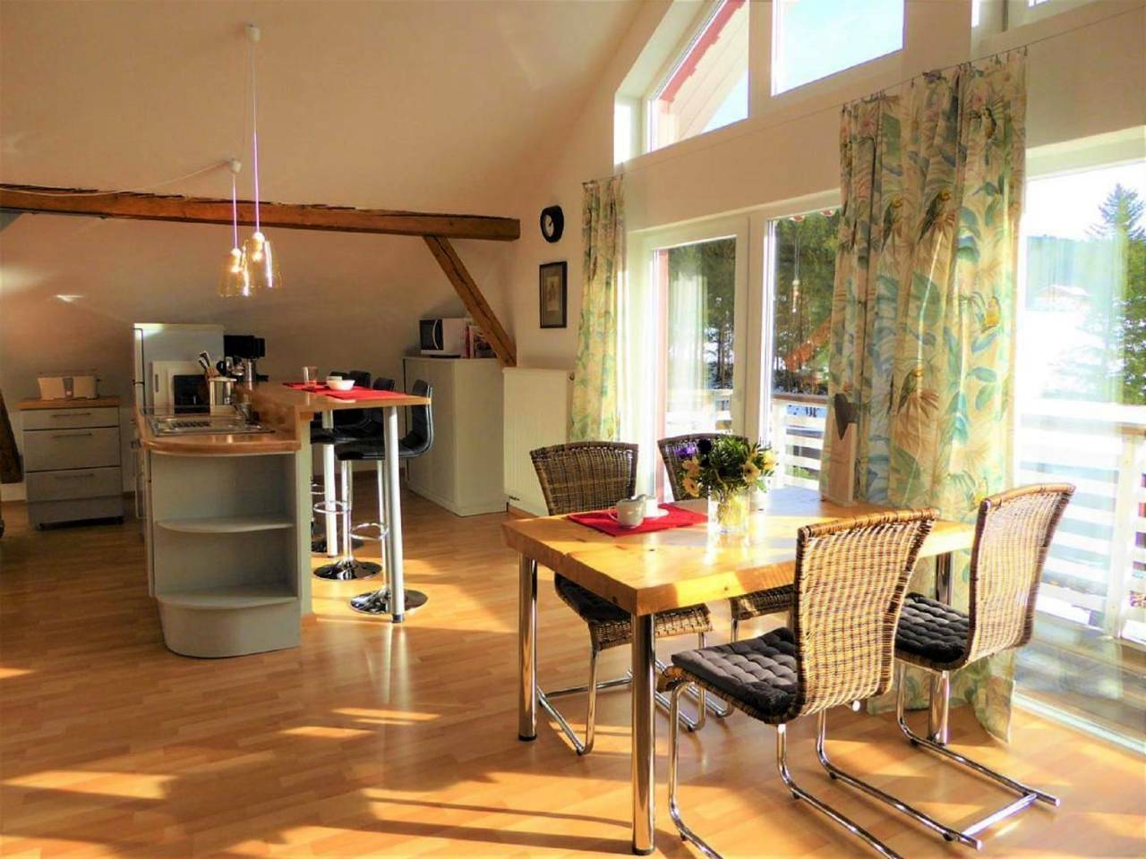Ganze Wohnung, Apartment with Terrace in Drachselsried, Ostbayern