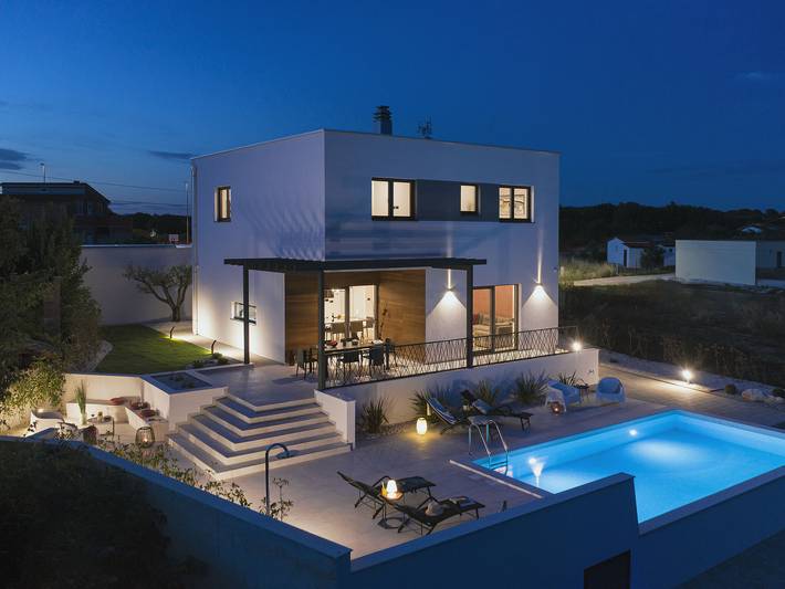 Villa pour 7 personnes, avec piscine et terrasse à Pomer - 4
