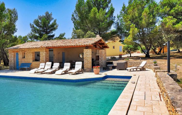 Location de vacances pour 10 personnes, avec terrasse, animaux acceptés à Cabrières-d'Avignon - 3