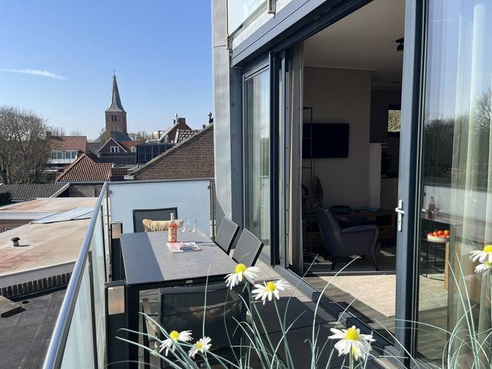 Vakantieappartement voor 4 personen, met balkon in Veere