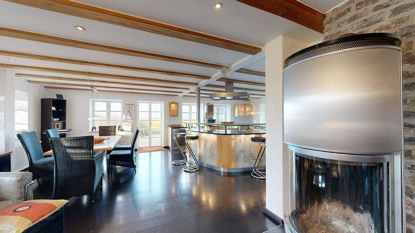 Ferienhaus für 4 Personen, mit Sauna und Balkon sowie Garten in Thiessow - 4