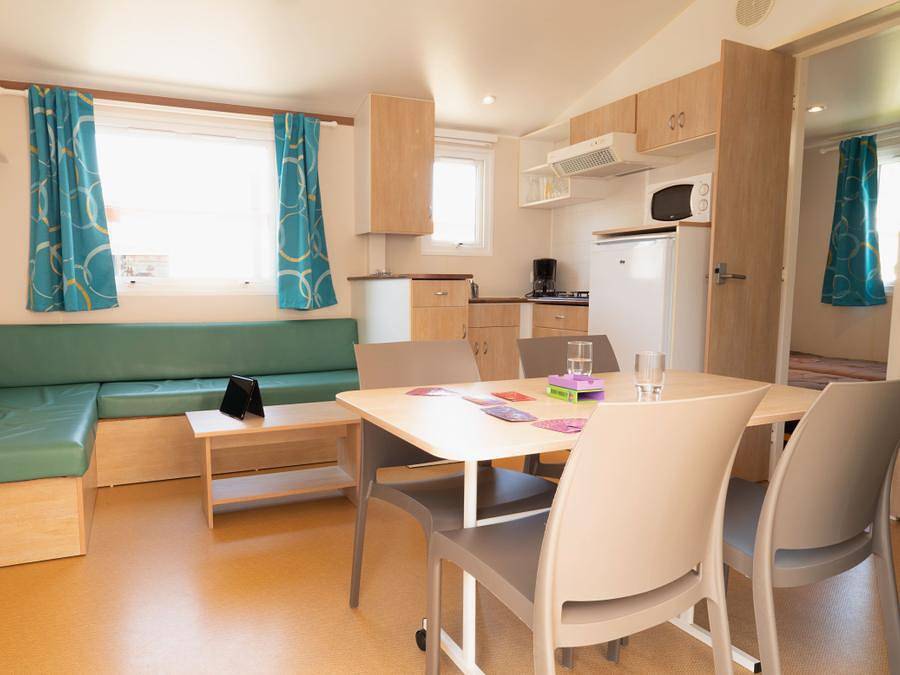 Camping maeva Escapades La Parée du Both - Mobilhome 5 personas - Confort 2dormitorios 28m² 4/5 pers. in Saint-Hilaire-de-Riez, Vandea