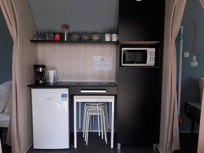 Tente pour 4 personnes, avec sauna et bassin pour enfant en Bretagne - 3