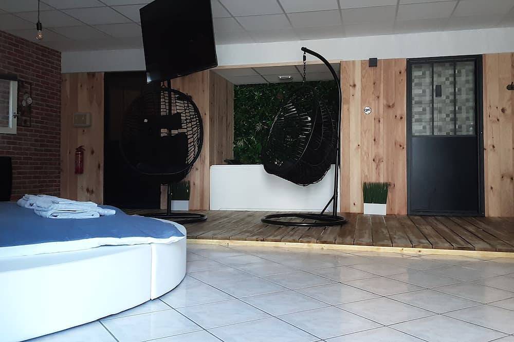 Appartement entier, Hôtel du Berry - Meublé de charme Sauna, Hammam, Jacuzzi in Reuilly, Région d'Issoudun