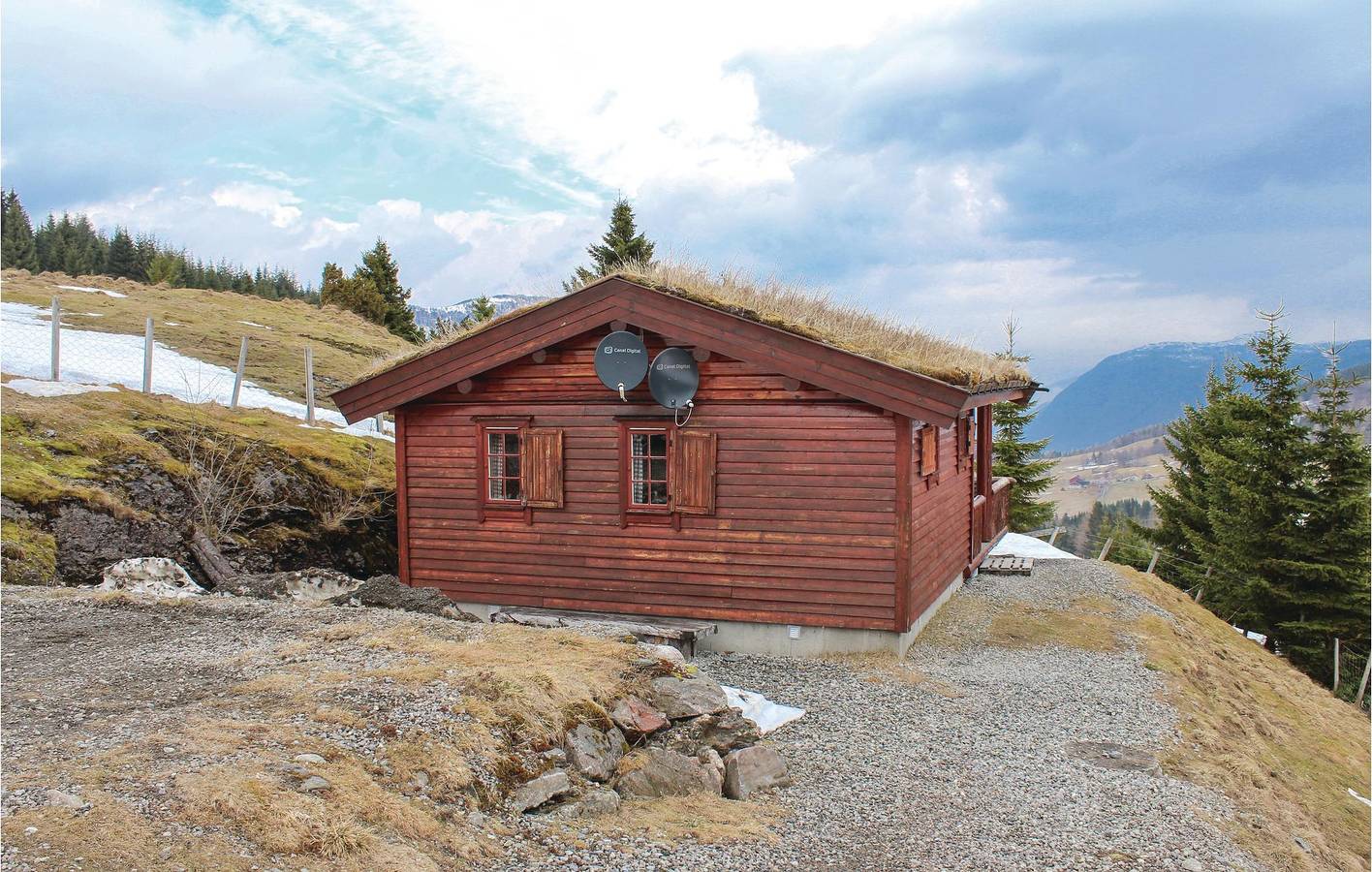 Ferienhaus für 4 Personen mit Terrasse in Sognefjord