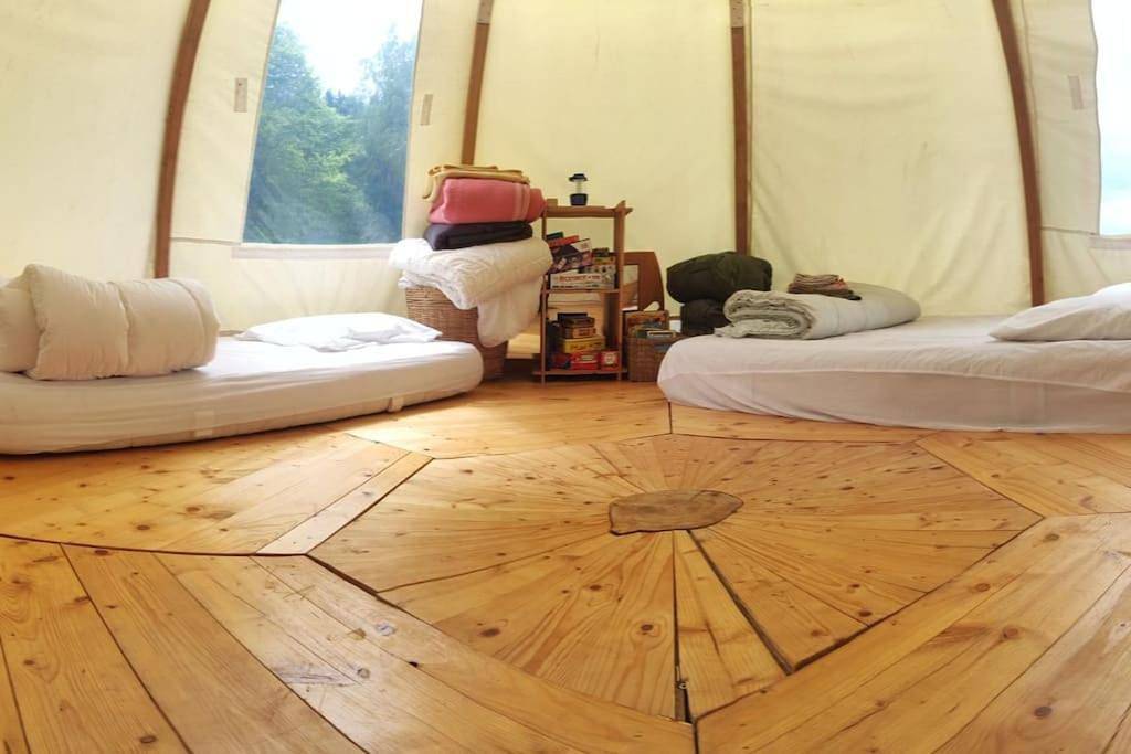 Tent in Lusse, Parc naturel régional des Ballons des Vosges