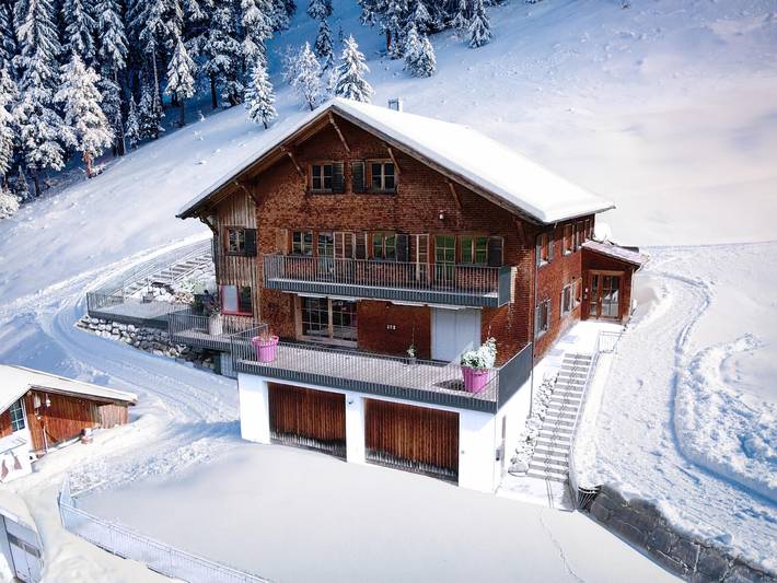 Gîte pour 8 personnes, avec Balcon et Terrasse à Mellau