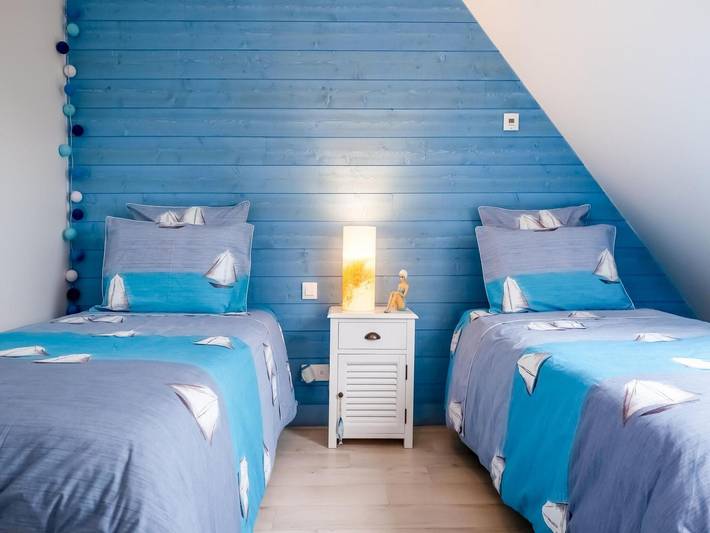Appartement entier, Appartement de vacances pour 4 personnes avec balcon in Saint-Vaast-la-Hougue, Région de Cherbourg