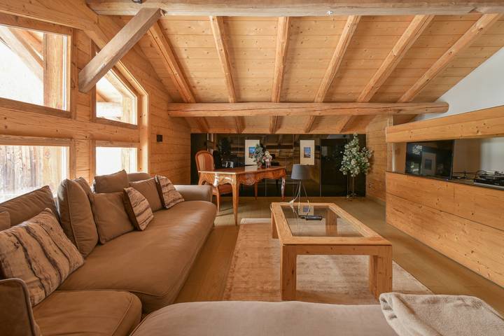 Location de vacances pour 5 personnes, avec Balcon et Jardin à Saint-Jean-de-Sixt