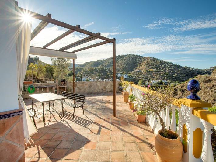 Secluded Holiday Home in Malaga with Private Pool in Canillas de Aceituno, Cordillera Penibética