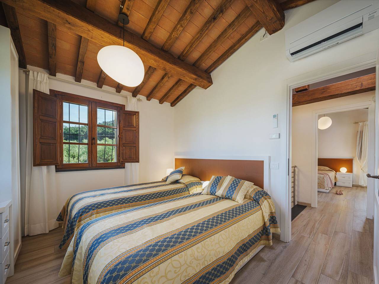 Villa für 5 Personen mit Balkon in Vicopisano, Pisa Provinz