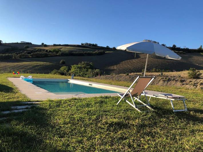 Chambre d’hôte pour 2 personnes, avec Terrasse et Jardin ainsi que Piscine et Vue à Alanno