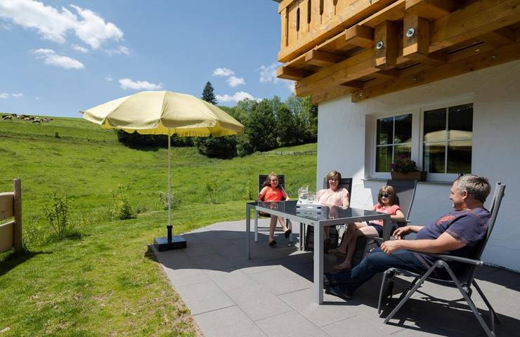 Ferienwohnung für 6 Personen, mit Terrasse und Sauna sowie Ausblick in Vöhrenbach - 2